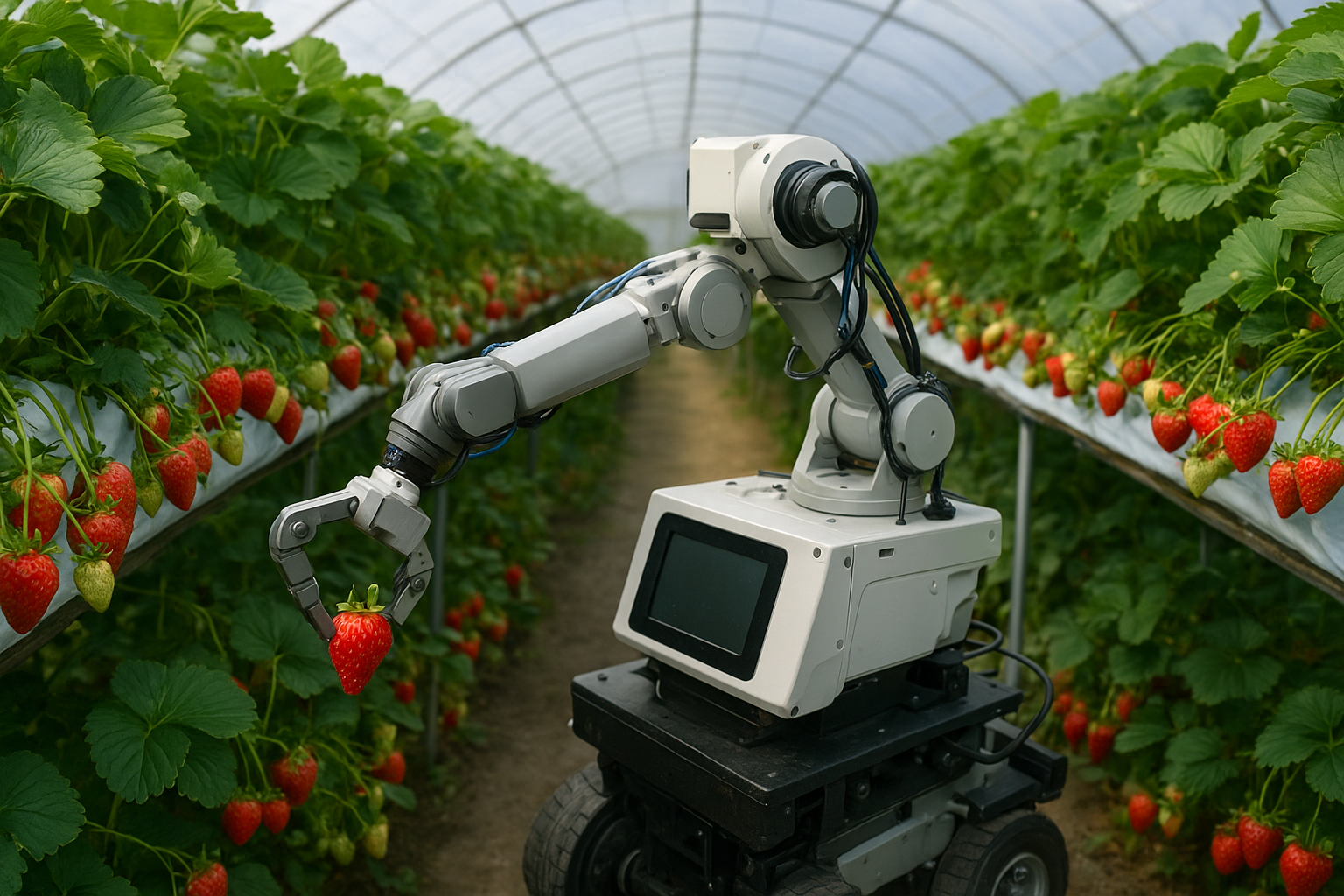 건양대학교-논산시 농업기술센터, '딸기 스마트팜'으로 지역 농업 혁신 견인
